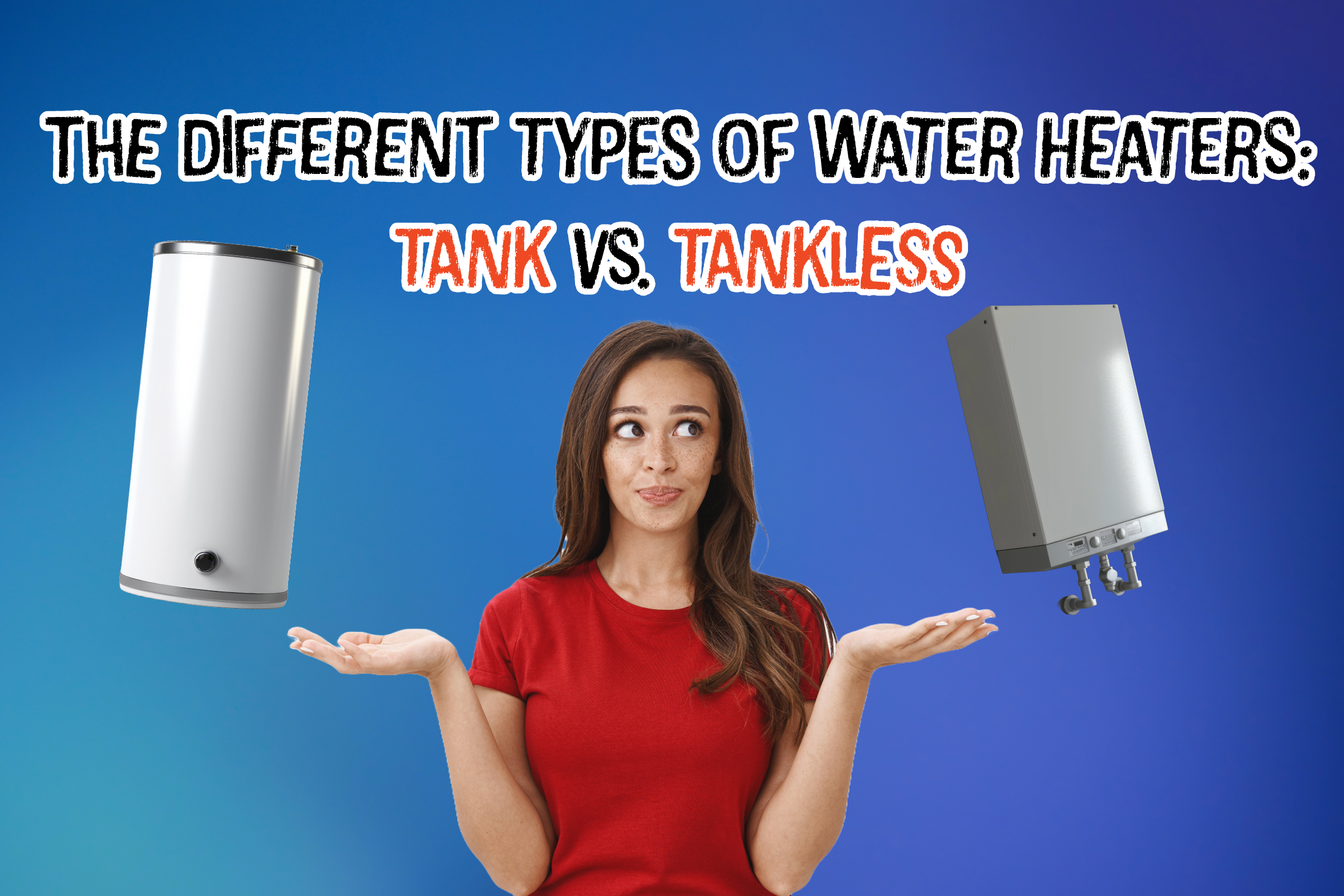 Ohio plumbing blog on the differences between tank and tankless water heaters.