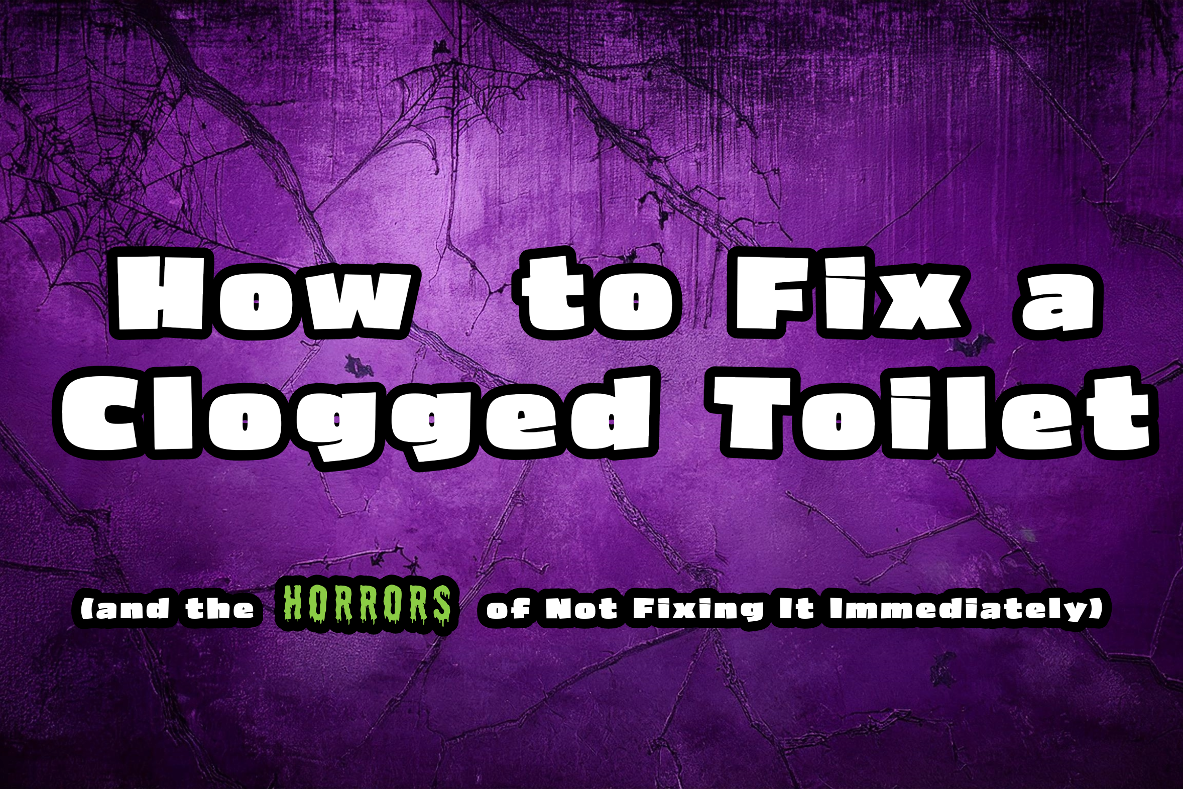 Plumbing blog in Ohio on How to Fix a Clogged Toilet.